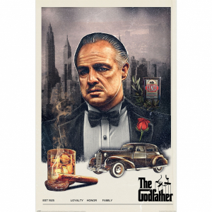 The Godfather - Loyalty Honour Family Maxi Poster 91,5 X 61 Cm