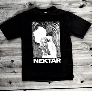 Nektar - T-Shirt - Black - Nektar X Robert Hurula