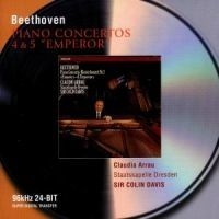 Beethoven - Pianokonsert 4 & 5 i gruppen CD / Klassisk hos Bengans Skivbutik AB (592162)