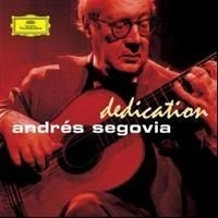 Segovia Andrés Gitarr - Dedication i gruppen CD hos Bengans Skivbutik AB (608284)
