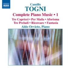 Togni - Complete Piano Music Vol 1