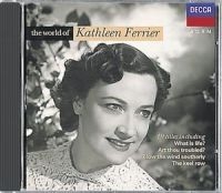 Ferrier Kathleen Alt - World Of i gruppen CD / Klassisk hos Bengans Skivbutik AB (614993)