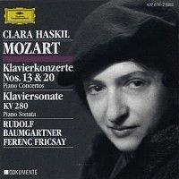 Mozart - Pianokonsert 13 & 20 Mm i gruppen CD hos Bengans Skivbutik AB (630292)