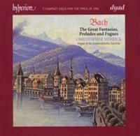 Bach J.S - Great Fantasias/Preludes/Fugue i gruppen CD / Klassisk hos Bengans Skivbutik AB (631978)