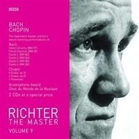 Richter Sviatoslav Piano - Plays Bach/Chopin - Master Vol 9 i gruppen CD hos Bengans Skivbutik AB (653633)