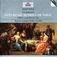 Telemann - Taffelmusik i gruppen CD / Klassisk hos Bengans Skivbutik AB (660473)