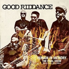 Good Riddance - Remain In Memory - The Final Show i gruppen Annet /  hos Bengans Skivbutik AB (666399)