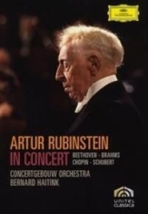 Rubinstein Artur Piano - In Concert - Beethoven/Brahms i gruppen Musikkk-DVD & Bluray hos Bengans Skivbutik AB (887939)