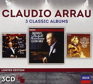 Arrau Claudio Piano - Three Classic Albums (Ltd 3Cd)