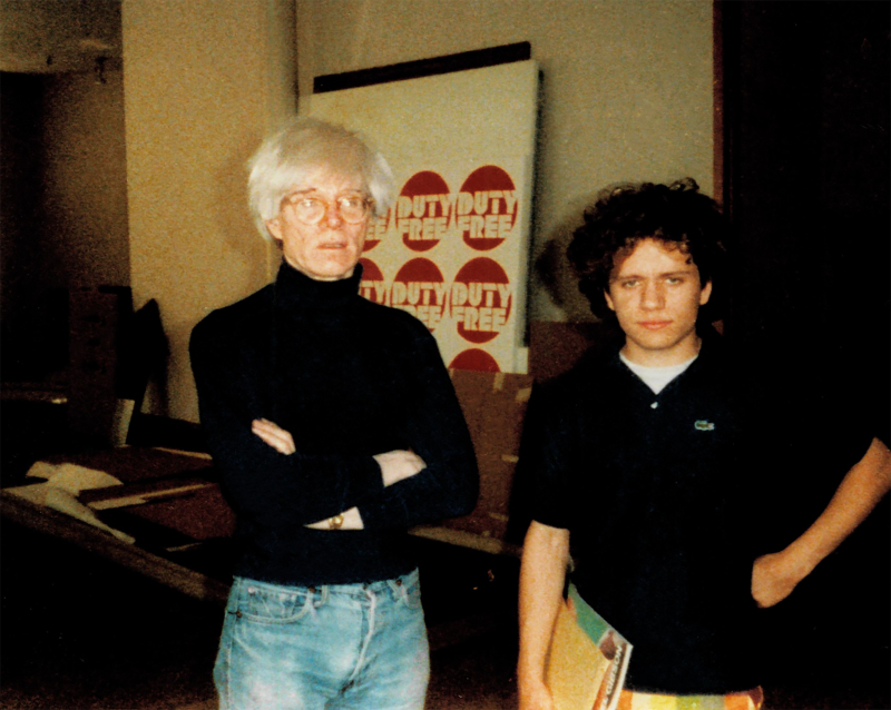 Andy Warhol & Calle Häggqvist