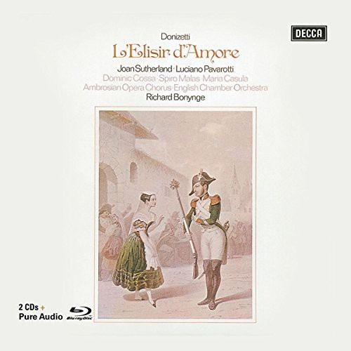 Donizetti - Kärleksdrycken (2Cd+Bluray-A)