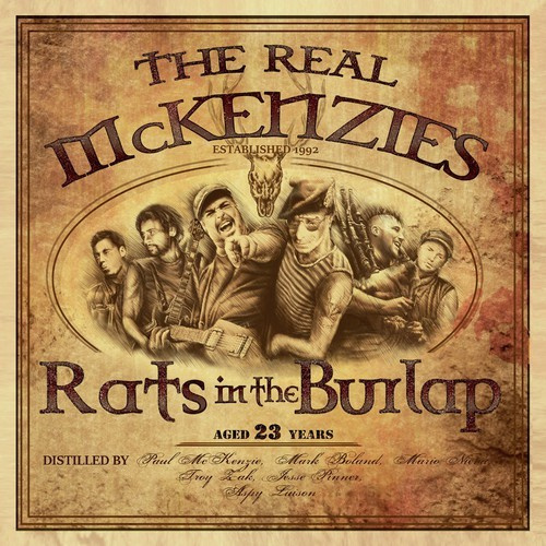 Real Mckenzies - Rats In The Burlap (Vinyl Lp)