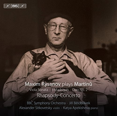 Bohuslav Martinů - Maxim Rysanov Plays Martinu (Sacd)