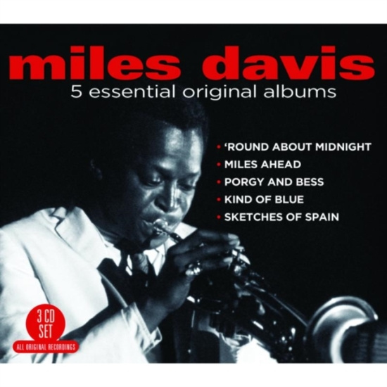 Davis Miles - 5 Essential Albums (Incl. Kind Of B