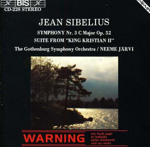 Sibelius Jean - Symphony 3 /King Kristian Ov