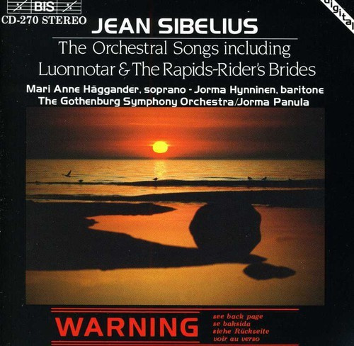 Sibelius Jean - Orchestral Songs