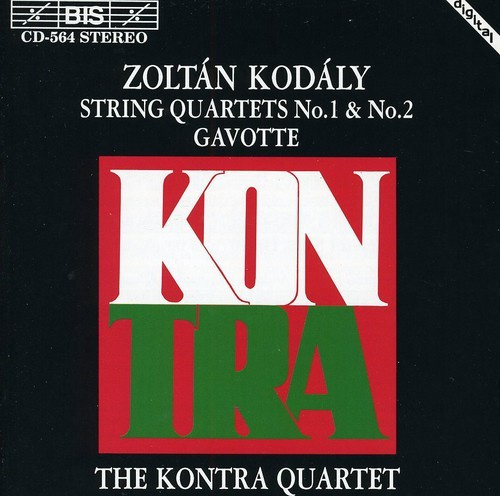 Kodaly Zoltan - String Quartet 1/2  Gavotte
