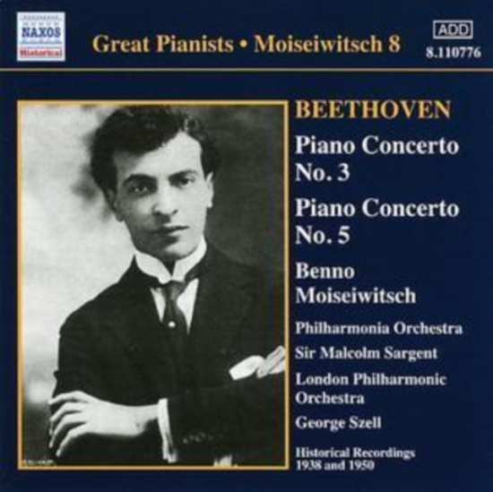 Beethoven Ludwig Van - Piano Concertos 3 & 5 /Moiseiw