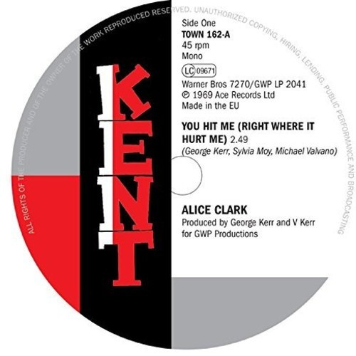 Clark Alice - You Hit Me (Right Where It Hurt Me)