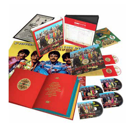 The beatles - Sgt Pepper's Lonely Hearts Club Band (US Boxset 4CD, DVD, BD)