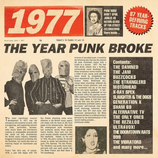 Various Artists - 1977: The Year Punk Broke