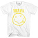 Nirvana - Yellow Happy Face White T-Shirt (L) Nirvana - Yellow Happy Face White T-Shirt (L)