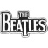 The Beatles - White Drop T Logo Die-Cut Standard Patch The Beatles - White Drop T Logo Die-Cut Standard Patch