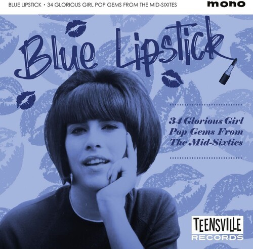 Blandade Artister - Blue Lipstick (34 Glorious Girl Pop