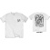 Korn - Scratched Type Uni Wht T-Shirt Korn - Scratched Type Uni Wht T-Shirt