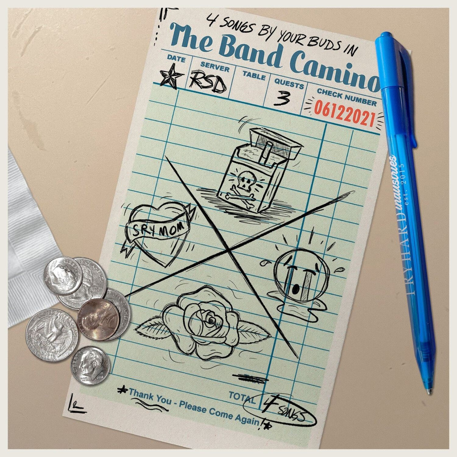 The Band Camino - 4 Songs By Your Buds In The Band Camino