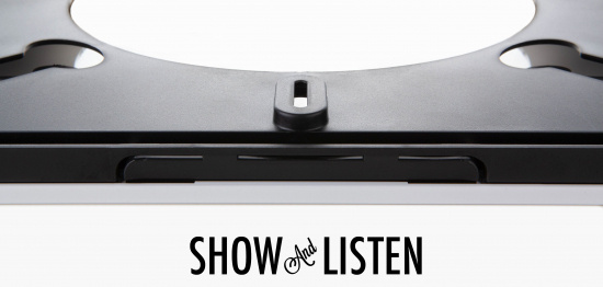 Show And Listen - White LP Flip Frame