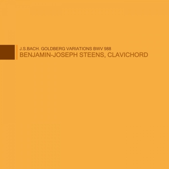 Benjamin-Joseph Steens - J.S. Bach: Goldberg Variations Bwv 988