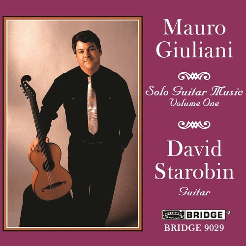 David Starobin - Solo Guitar Music Perform