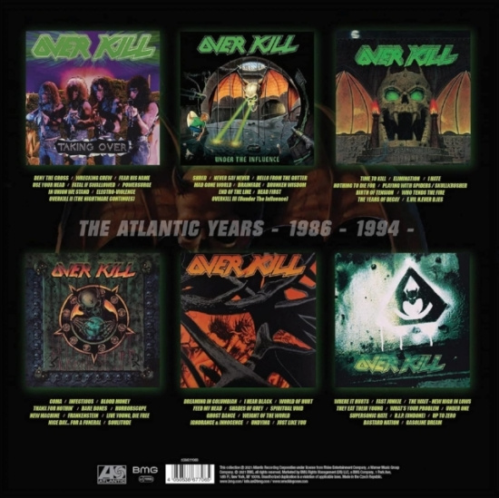 Overkill - The Atlantic Albums Box Set 19