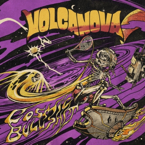 Volcanova - Cosmic Bullshit Lp (Yellow Transpar