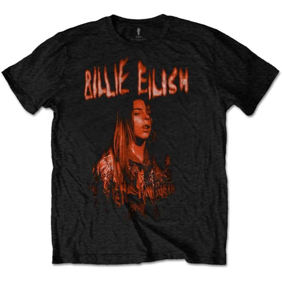 Billie Eilish - Spooky Logo Uni Bl   