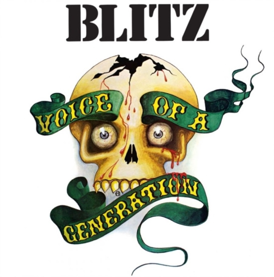 Blitz - Voice Of A Generation (Splatter Whi
