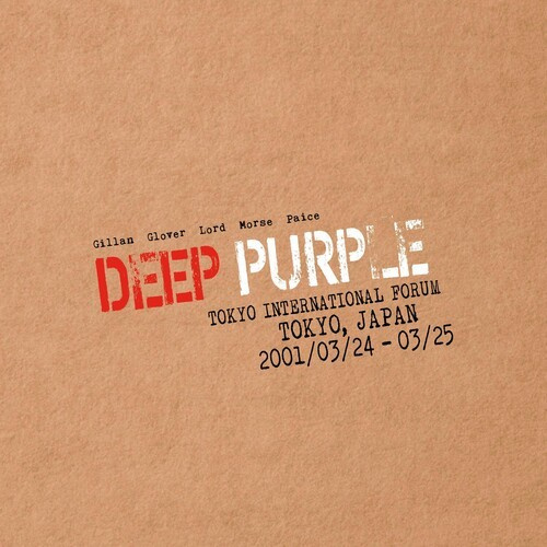 Deep Purple - Live In Tokyo 2001 (Clear + Red Vin