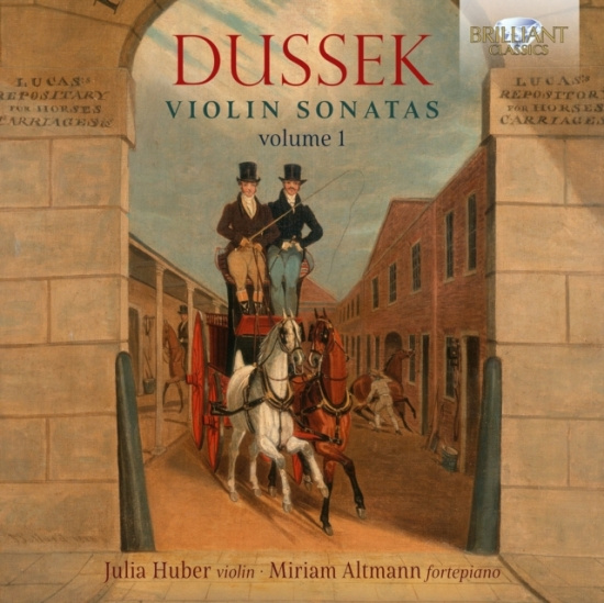 Dussek Johann Ladislaus - 25 Violin Sonatas, Vol. 1