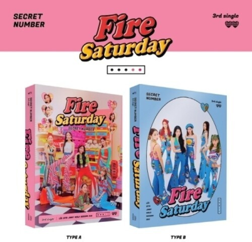 SECRET NUMBER - 3rd Single [Fire Saturday] B TYPE ver.
