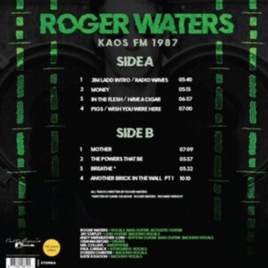 Waters Roger - Kaos Fm 1987