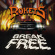 Rokets - Break Free Lp (Orange/Black Splatte Rokets - Break Free Lp (Orange/Black Splatte