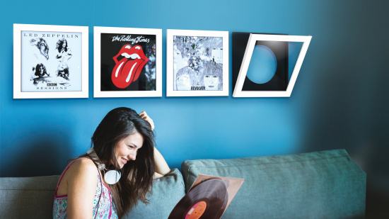 Show And Listen - White LP Flip Frame 4-Pack