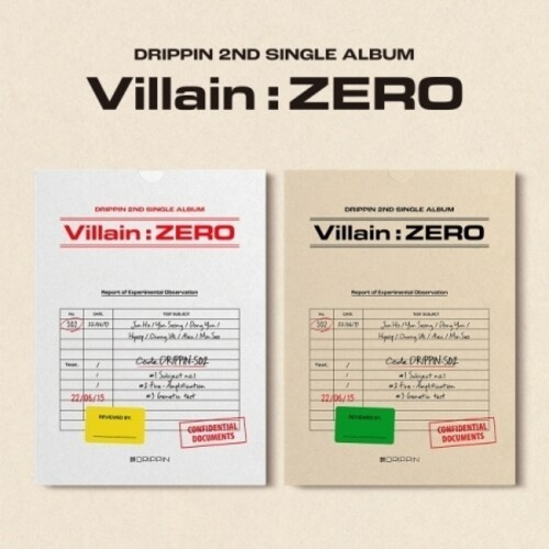 DRIPPIN - 2ND SINGLE ALBUM ( Villain : ZERO ) A VE