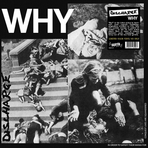 Discharge - Why? (Red Vinyl Lp)