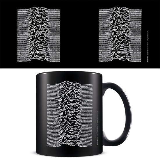 Joy Division - Unknown Pleasures Waveforms Mug