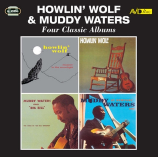 Howlin Wolf & Muddy Waters - Four classic albums