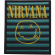 Nirvana - Logo & Smiley Stripes Woven Patch Nirvana - Logo & Smiley Stripes Woven Patch