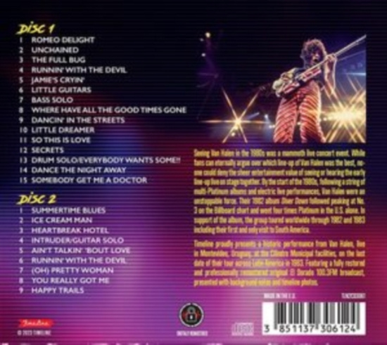 Van Halen - Montevideo 1983