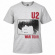 U2 - War Tour Uni Grey T-Shirt U2 - War Tour Uni Grey T-Shirt